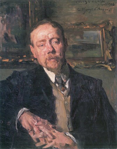 Porträt des Malers Eugene Gorgen von Lovis Corinth